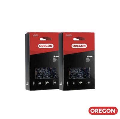 2 Oregon 90PX050G 3/8'' .043'' 50 DL Narrow Kerf Chain for H38 50, Stihl 61PMM3 50