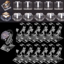 Wholesale US Plastic Wrist Watch Ring Display Stand Bangle Holder Rack Organizer