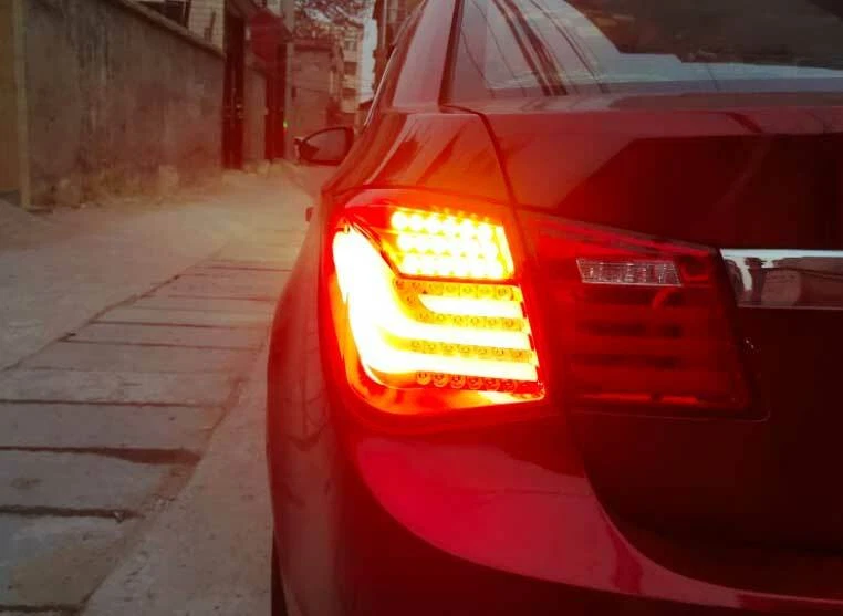 For Chevrolet Cruze 2010-2015 LED Taillight Tail Lamp Assembly Brake Lights 2PCS — 第 3/4 张图片