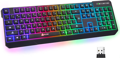 KLIM Chroma (WL905US) Wireless Gaming Keyboard
