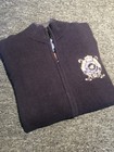 Hackett London  Snow  POLO TEAM 2 Knitted Full-Zip Wool Sweater Size XL — photo 2