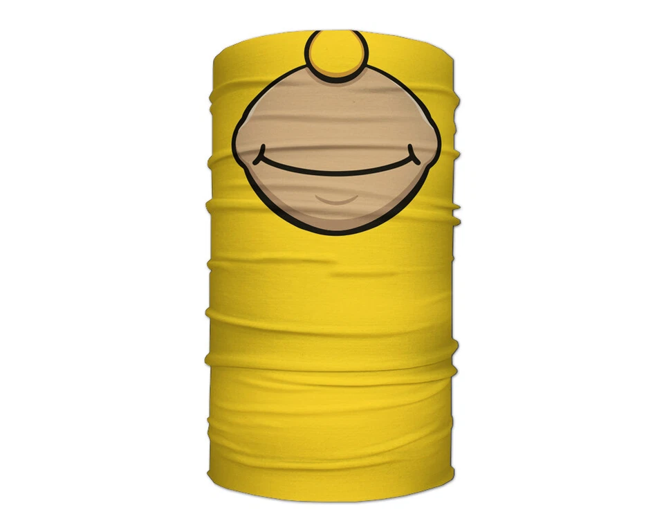 Washable Fabric Face Cover Neck Gaiter Unique Print Homer II Design EU Made - Image 2 of 4