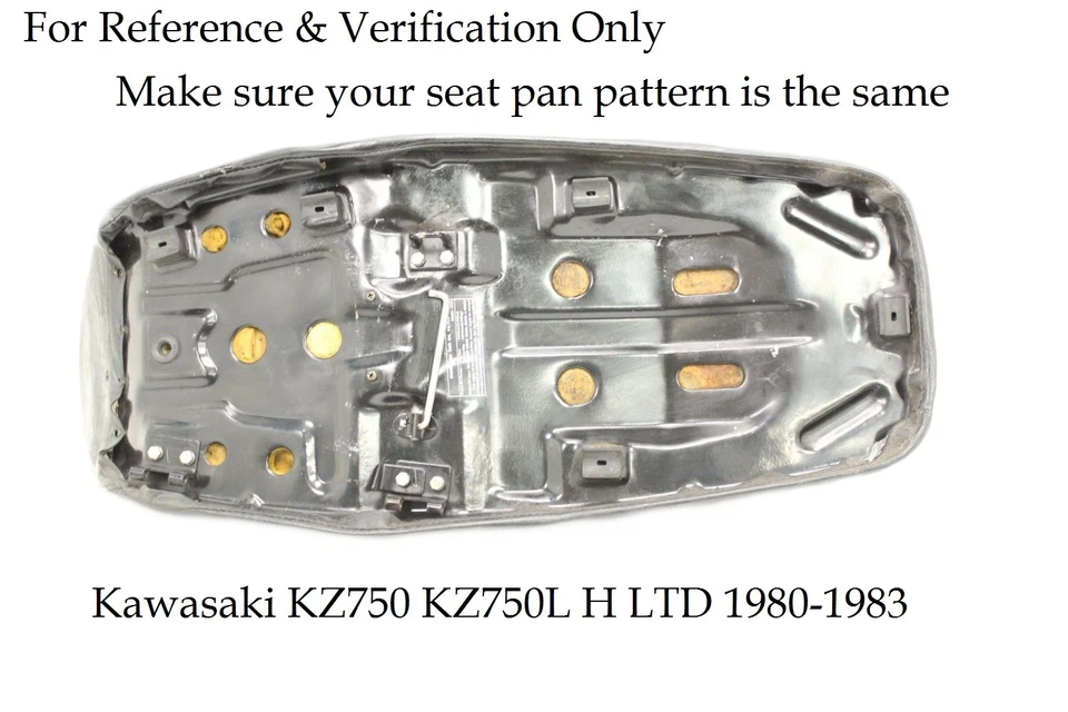Kawasaki KZ750 KZ750L KZ750H 1980-1983 H H1/H2/H3/H4 LTD saddle seat CODE: L1137 Foto 4 de 4