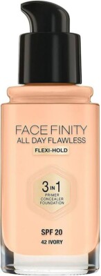 Max Factor FACEFINITY All Day Flawless Foundation - 42 IVORY 30mL NEW NO BOX