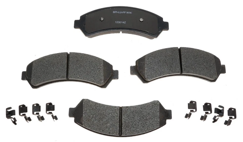 Disc Brake Pad Set  for Fits 2004-1998 Chevrolet S10 Front, 2005-1997 Chevrolet Foto 2 de 2