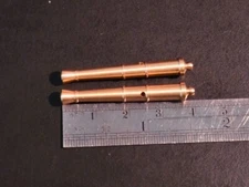 Wood Ship Fittings Parts 2 Billing Boat 40mm Brass Cannon Barrels