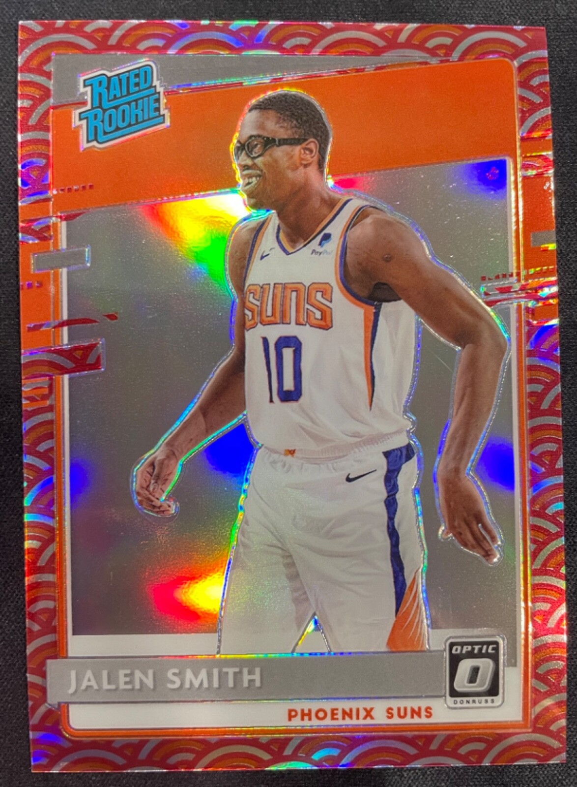 2020-21 Donruss Optic Jalen Smith Rated Rookie # 160 Photon. Crazy parallel !