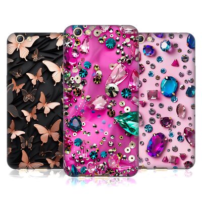 OFFIZIELLE HAROULITA FANCY MUSTER SOFT GEL HANDYHÜLLE FÜR OPPO HANDYS