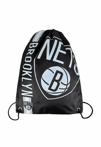 UFFICIALE Brooklyn Nets NBA BASKET Coulisse Zaino + Gratis Portachiavi |  eBay