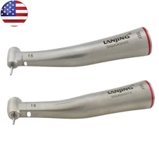 LANJING Dental Electric Handpiece Attachment 1:5 Contra Angle Fiber Optic Mini