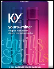 KY Jelly His And Hers Stimulate Sex-Lubricant For Him Women Couples Warm Lube