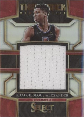 2022-23 Panini Select #56 Shai Gilgeous-Alexander Blue Prizm | eBay