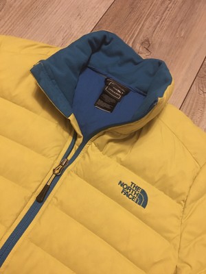 Women S The North Face 700 Pro Puffer Down Jacket Small Yellow New Display 285 Ebay