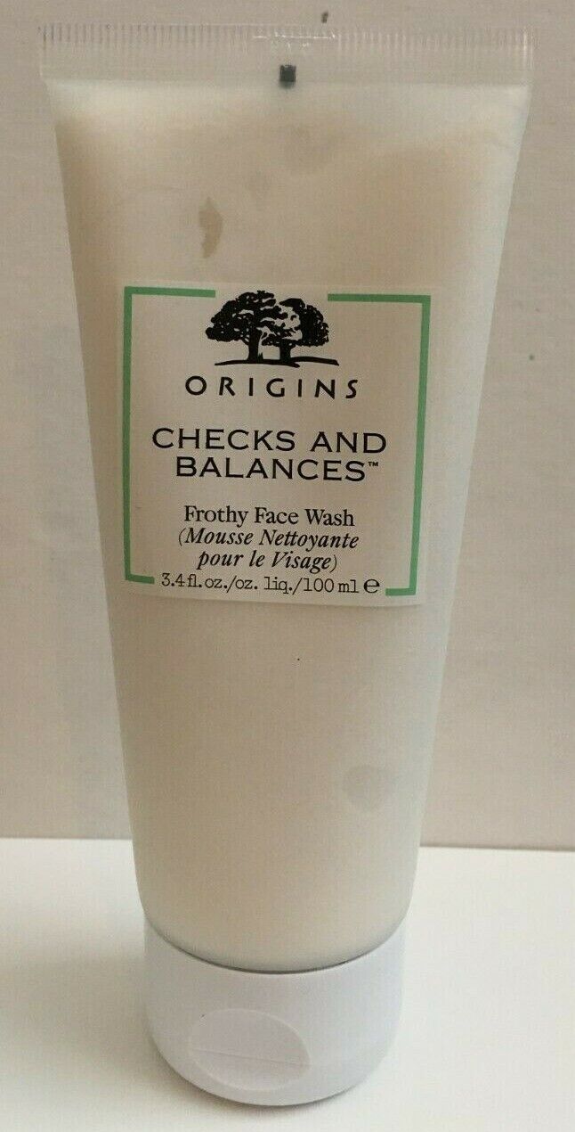 Origins CHECKS AND BALANCES Frosty Face Wash 3.4 oz./100 ml 