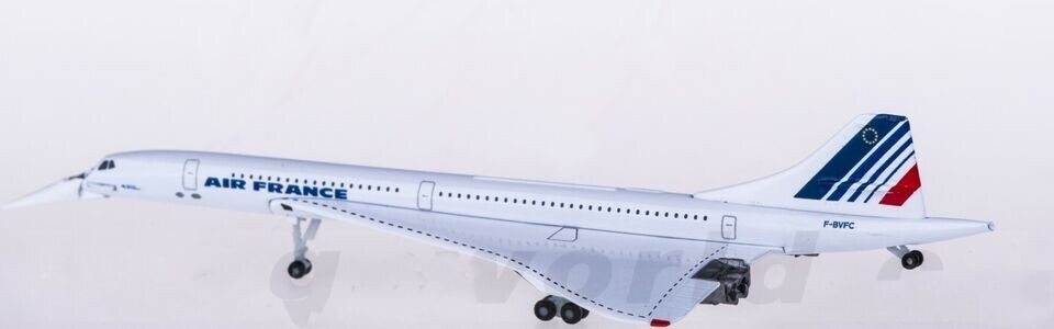 1:500 Herpa AIR FRANCE Concorde Passenger Airplane Diecast