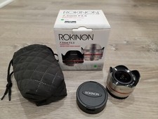 Rokinon 7.5mm f/3.5 Ultra Wide-Angle Fisheye Lens for Micro 4/3 MFT
