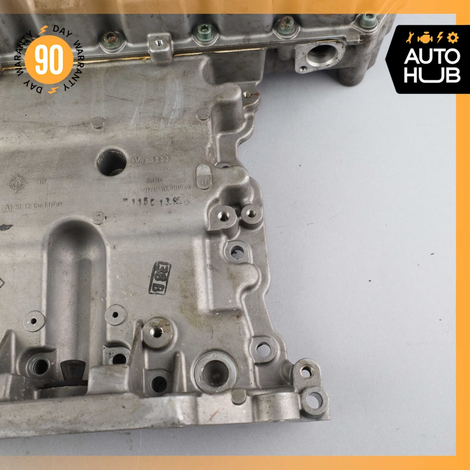 03-18 Bentley Continental GT 6.0L Engine Lower & Upper Oil Pan OEM