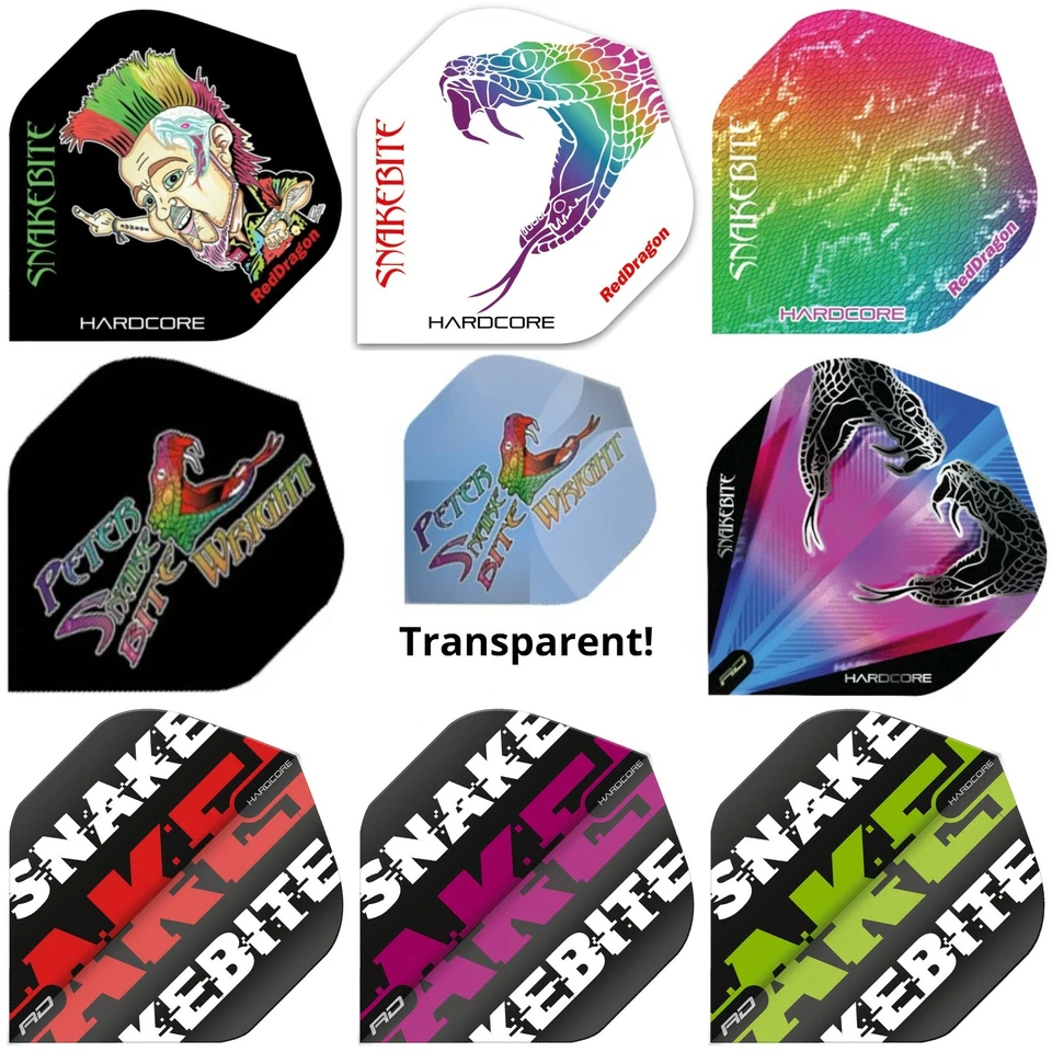 Red Dragon Peter Wright "Snakebite" Vol.2 Dart Flights -> Mengenrabatt