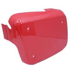 Seitenblech links für MZ ES TS ETS 125 150 Batteriefachdeckel Seitendeckel rot
