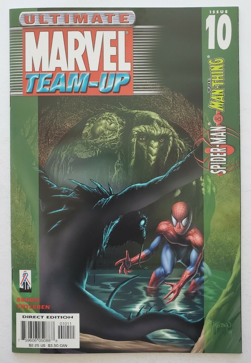Ultimate Marvel Team-Up #10 NM+ Spider-Man! Man-Thing