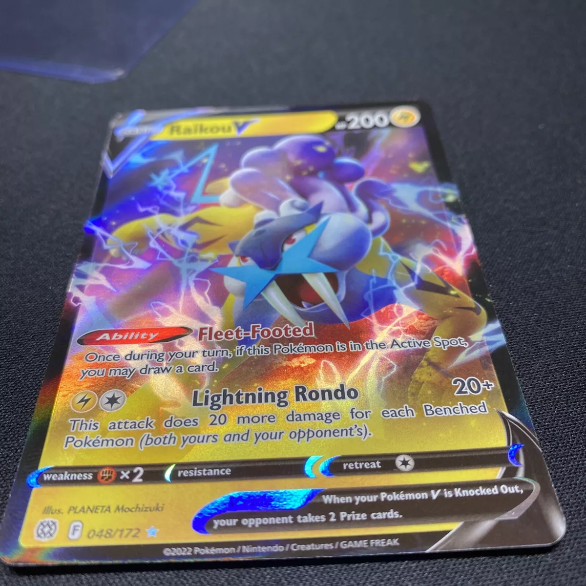 Raikou V - Brilliant Stars Pokémon card 048/172