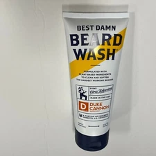 Duke Cannon Supply Co. Best Damn Beard Care Wash Lotion After Shave made in USA