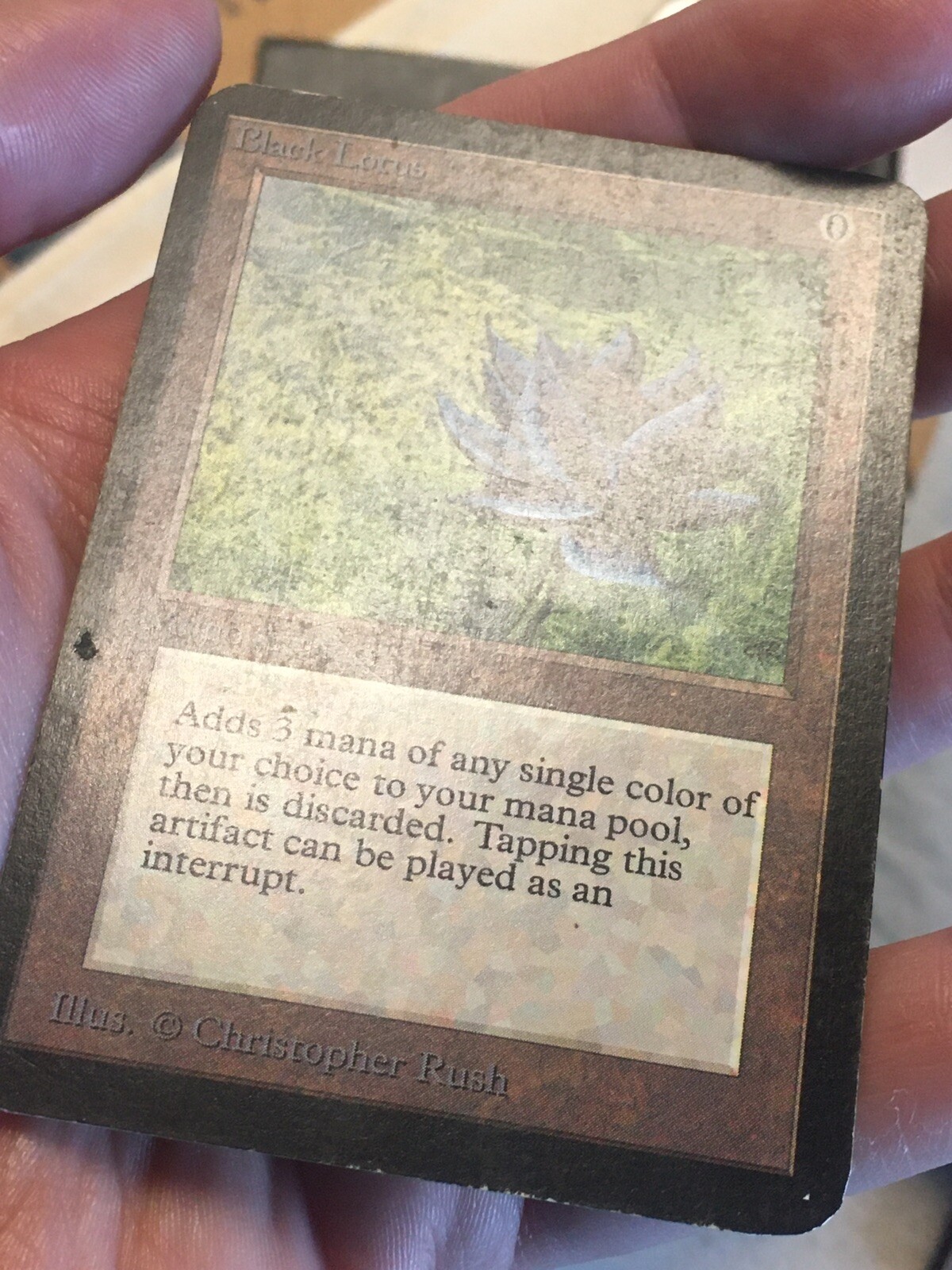 Black Lotus MTG Collectors’ Edition view 3