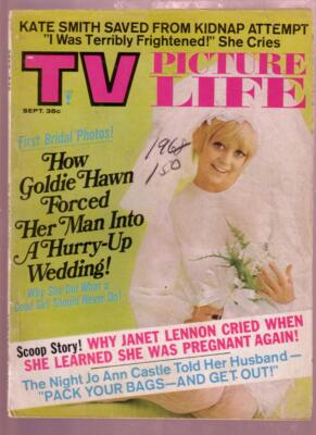 MAG: TV PICTURE LIFE SEPT 1969- YOUNG GOLDIE HAWN-KATE SMITH VG