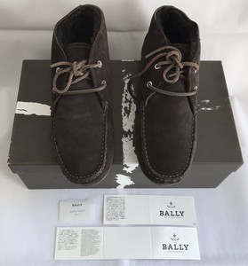bally suede boots
