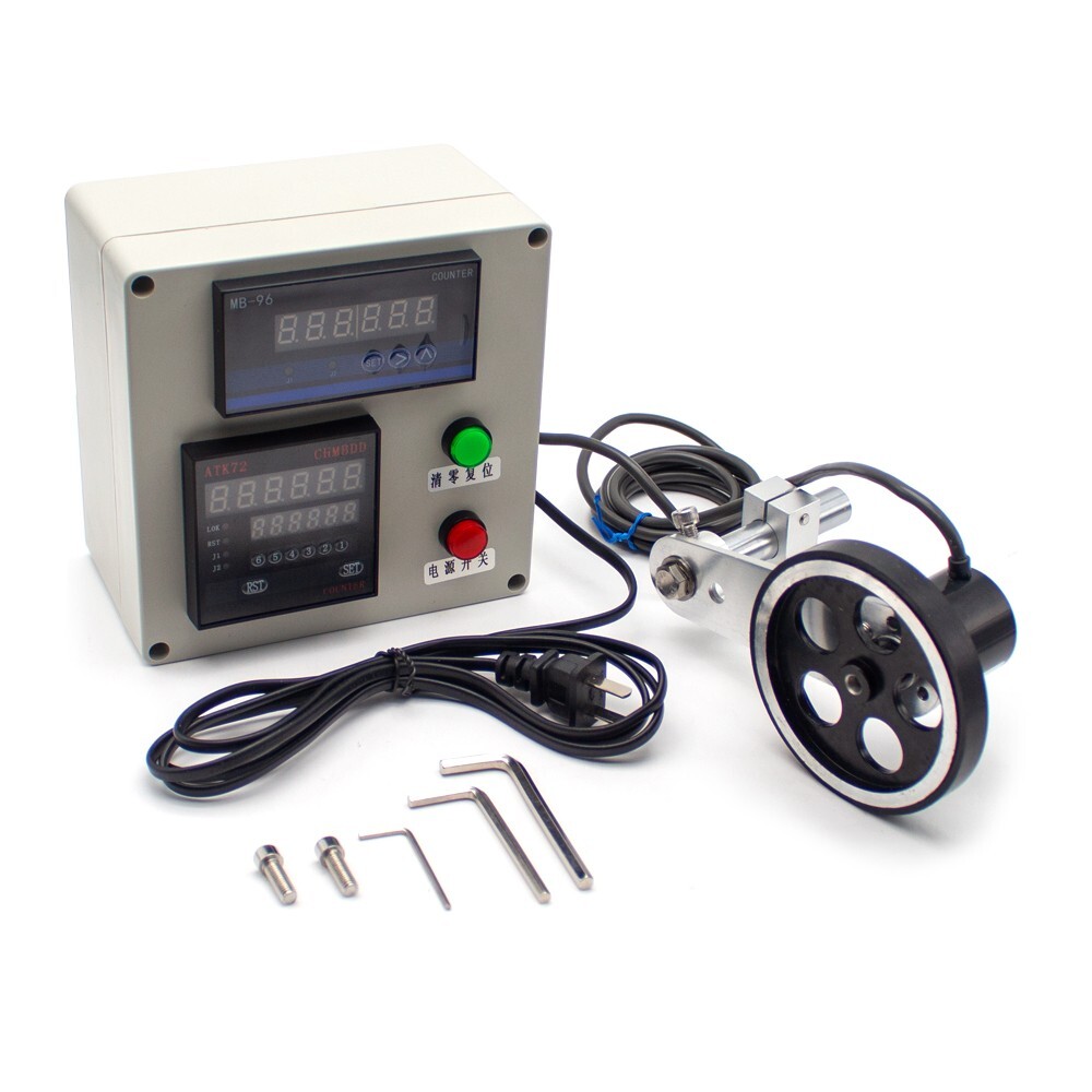 Digital Length Meter Counter Measuring Wheel Meter Intelligent Rotary Encoder