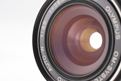 NearMINT] Olympus OM-System G.Zuiko Auto-W 28mm f/3.5 Lens for OM