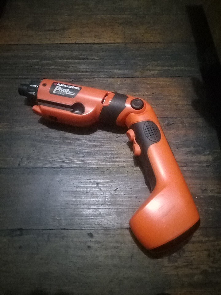 Decker Cordless Screwdriver Pivot Plus Black And Decker BLACK+