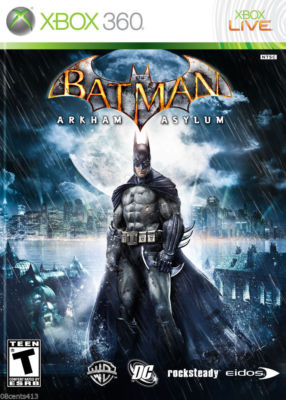 Batman: Arkham Asylum (Microsoft XBOX 360) *COMPLETE*