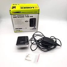 LOREX Wireless HD Network Camera w/ Power Adapter Model No. MCNC200 Untested