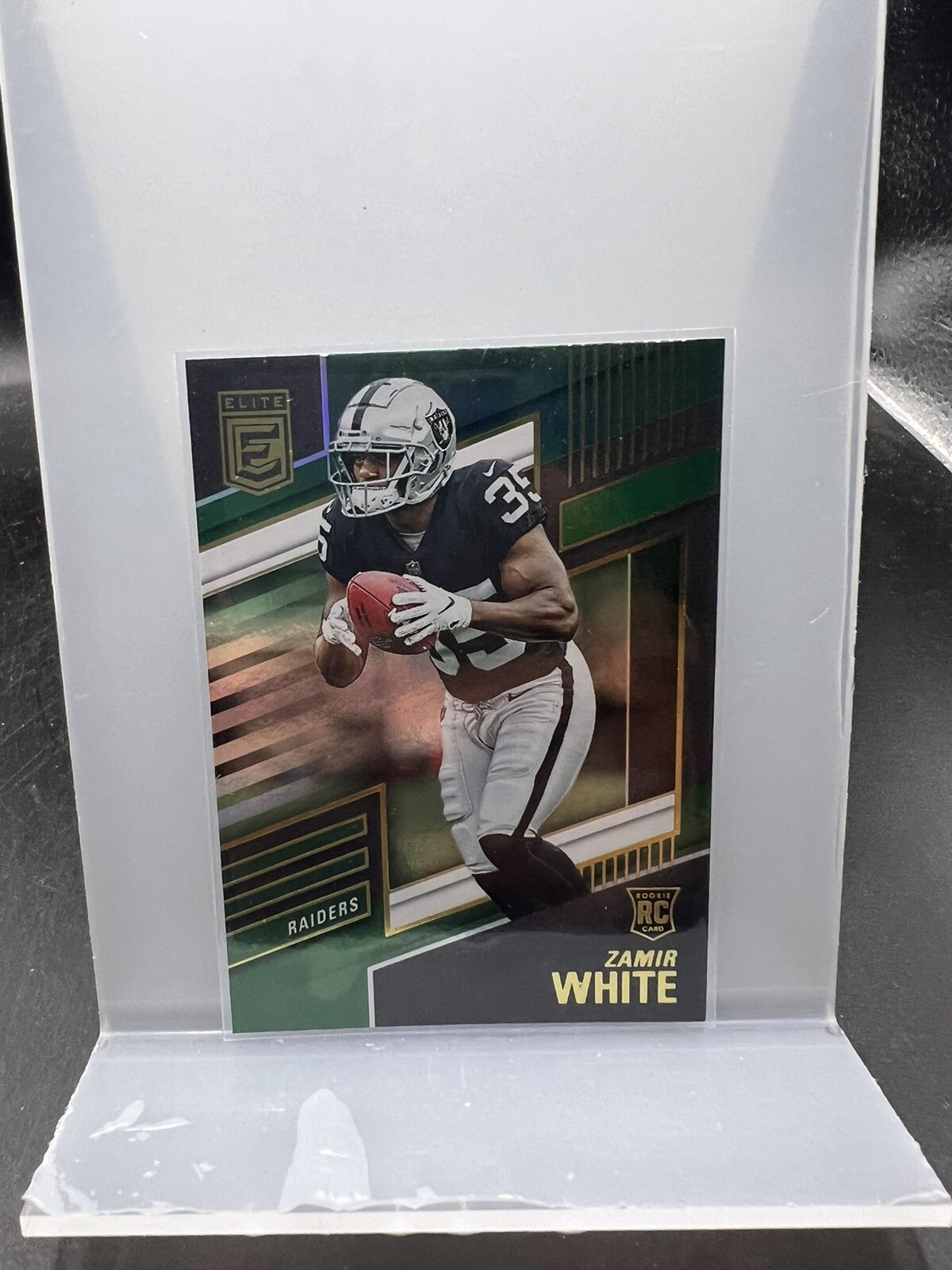 2022 Panini Donruss Elite - Rookies Green #115 Zamir White (RC)