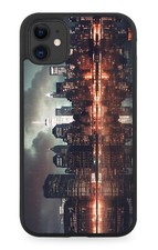 Night Tme New York City Skyline Rubber Phone Case NewYork NY Light Buildings DQ7