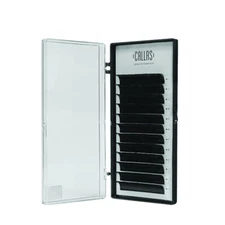 Callas Individual Eyelashes for Extensions, 0.10mm D Curl - 16mm [US Seller]
