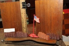 Lot of Sandbags American Flag Plastic Toy Soldiers Battlefield Accessories