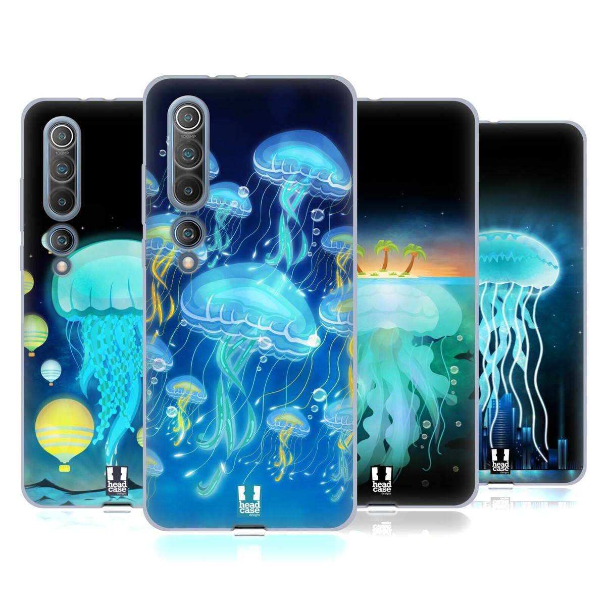 HEAD CASE DESIGNS JELLYFISH SOFT GEL CASE FOR XIAOMI PHONES | eBay HEAD CASE DESIGNS JELLYFISH SOFT GEL CASE FOR XIAOMI PHONES | eBay