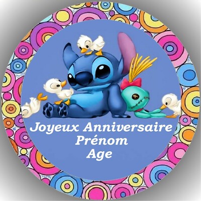 Décoration Comestible Tik Tok Pour Gâteau - Disque Azyme Imprimé Diamètre 20cm - Toutes Occasions
