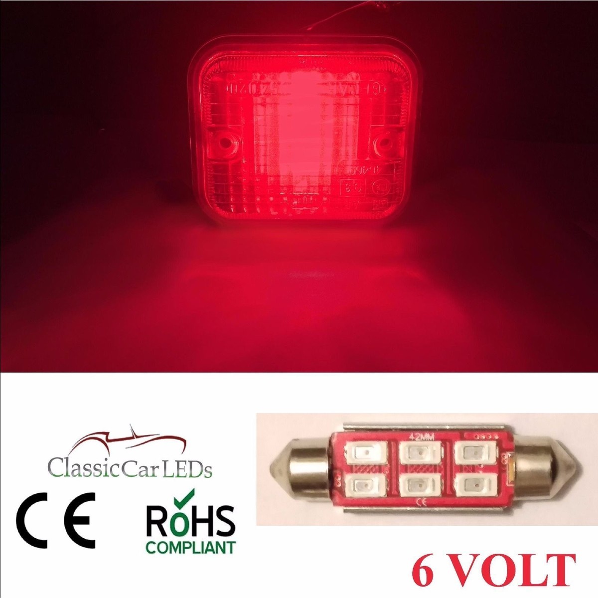 6 Volt Motorcycle Tail Light Bulb Shelly Lighting