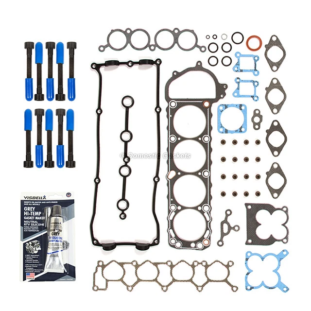 Fits 98-04 Nissan Xterra Frontier 2.4L DOHC Head Gasket Set Bolts KA24DE - Image 2 of 4