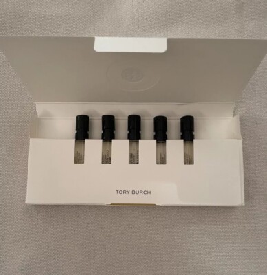 TORY BURCH Essence Of Dreams 5 Perfume Discovery Sample Set-New