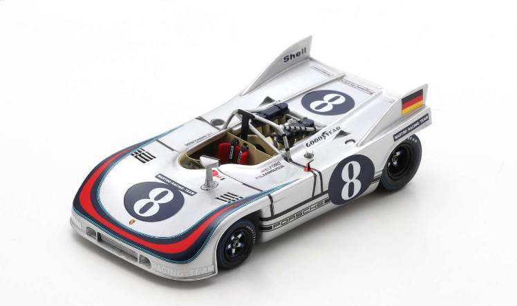 Spark S2332 - PORSCHE 908/3 NO.8 TARGA FLORIO 1971 1/43 #NEW