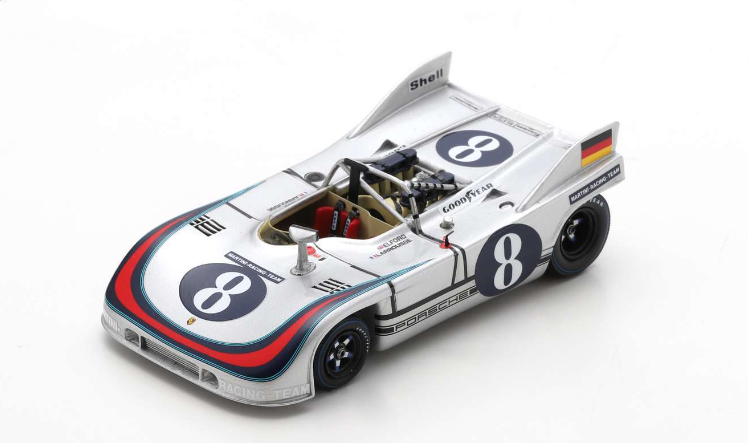Spark S2332 - PORSCHE 908/3 NO.8 TARGA FLORIO 1971 1/43 #NEW