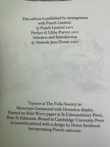 More Pick Of Punch The Folio Society 2001 Amanda Jane Doran - Bild 5 von 6