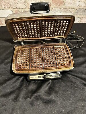 1960s General Electric GE Automatic Grill Waffle Baker 1960s General Electric GE Automatic Grill Waffle Baker