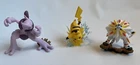 Lot 3 Pokémon PVC Figures Mega Mewtwo X Pikachu Generations 20th anniv. Solgaleo