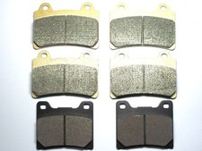 Front Rear Brake Pads For Yamaha FJ 1200 Brakes JF1200 1988 1989 1990 1991 1992