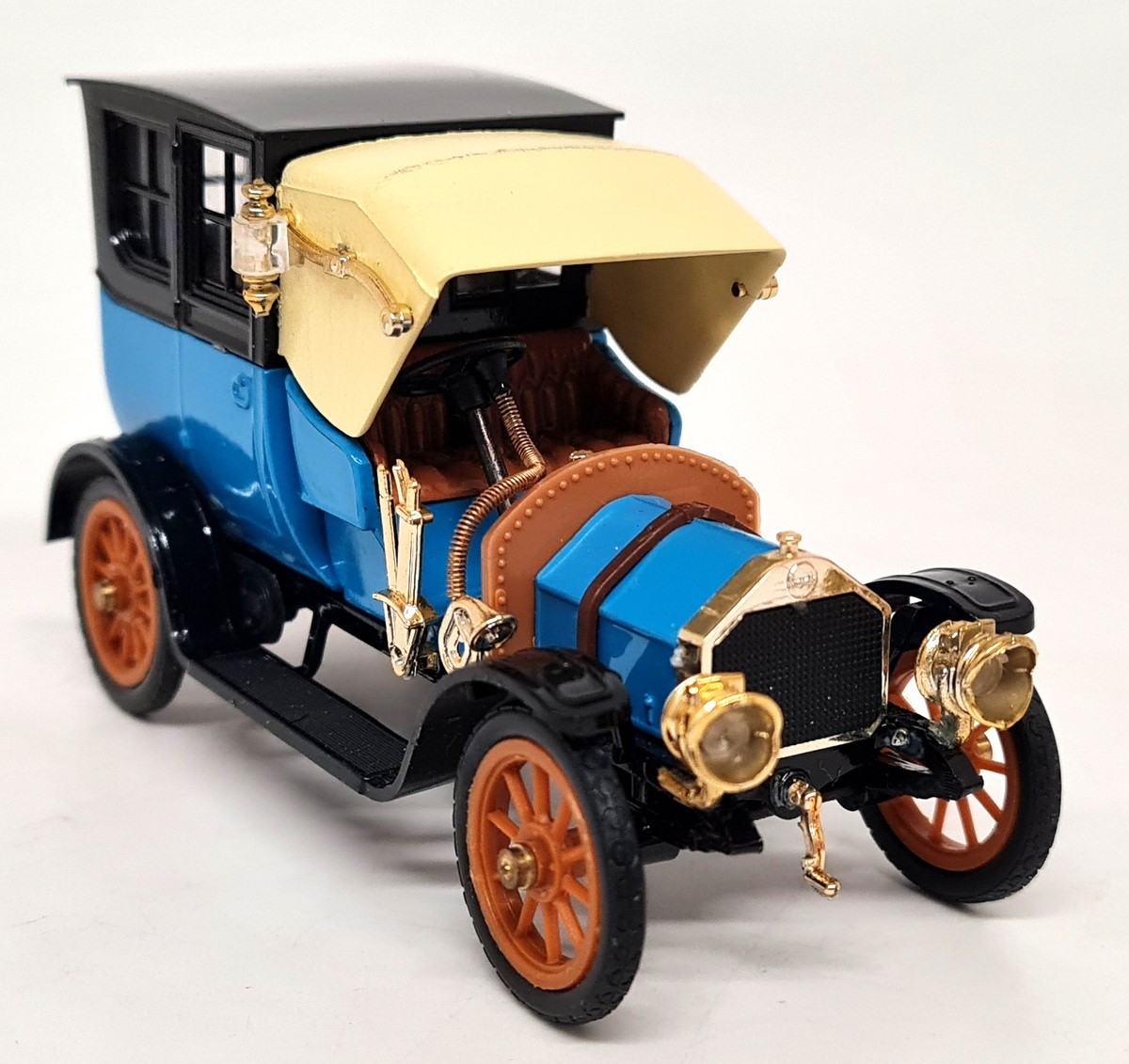 Rio 1/43 Landaulet Bianchi 20 30 CV Blue 28 Diecast Scale Model Car